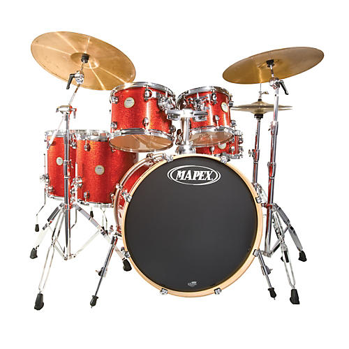 Meridian Maple 5 Piece Shell Pack with Free Floor Tom