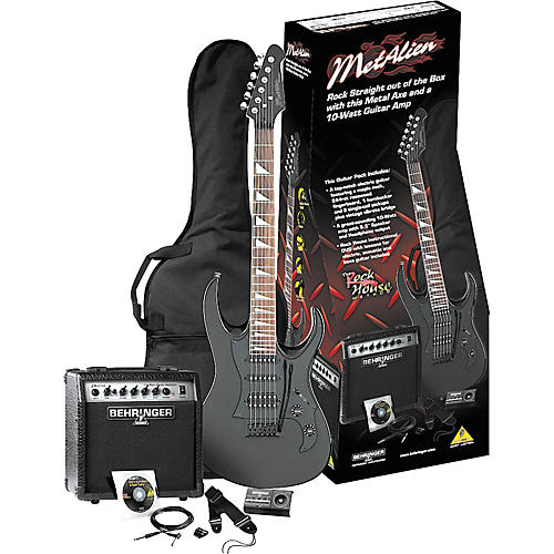 MetAlien GPK836BK Electric Guitar Pack