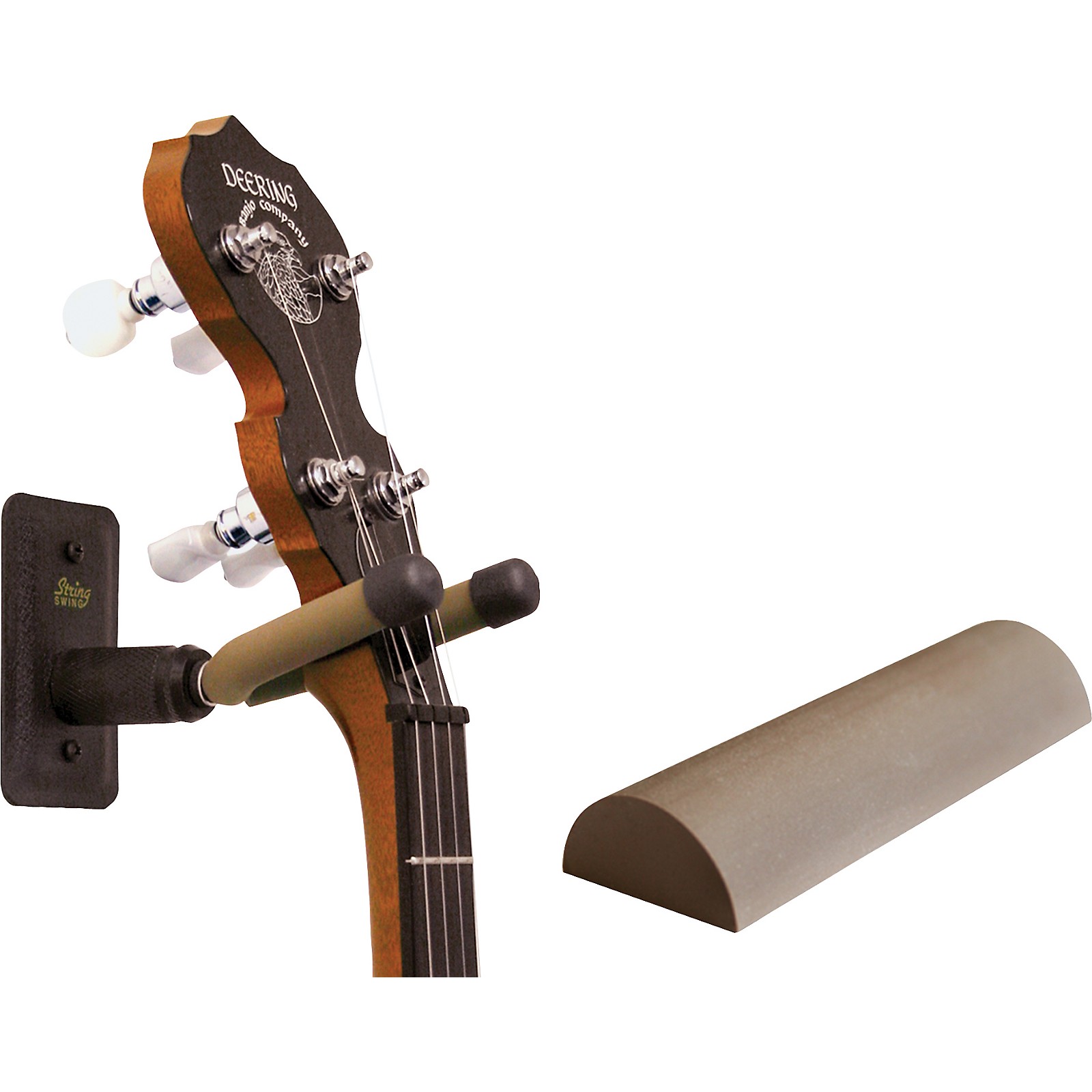 String Swing Metal Banjo Wall Hanger w/ Wall Bumper Musician's Friend