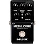 Open-Box NUX Metal Core Deluxe MKII Hi Gain Distortion with 3 Amps/IR's True Bypass Effects Pedal Condition 1 - Mint Black