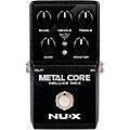 NUX Metal Core Deluxe MKII Hi Gain Distortion with 3 Amps/IR's True Bypass Effects Pedal Condition 1 - Mint BlackCondition 2 - Blemished Black 197881397982