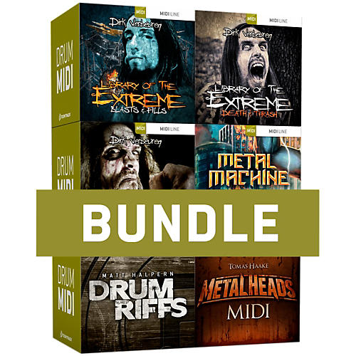 Metal Drums MIDI 6-Pack Software Download