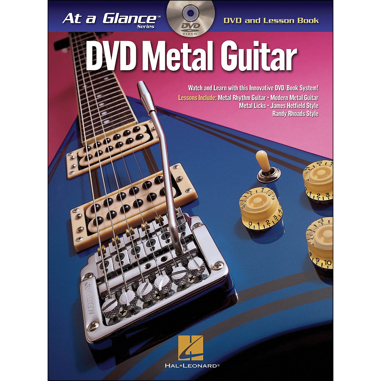 Hal Leonard Metal Guitar At A Glance (Book/DVD) Musician's Friend