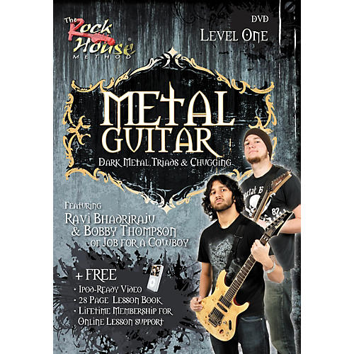 Metal Guitar - Dark Metal, Triads & Chugging Level 1, Featuring Ravi Bhadriraju and Bobby Thompson (DVD)