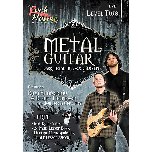 Metal Guitar- Dark Metal, Triads & Chugging Level 2, Featuring Ravi Bhadriraju and Bobby Thompson (DVD)