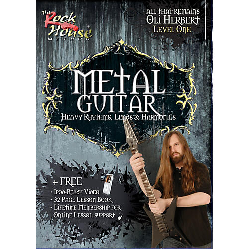 Metal Guitar- Heavy Rhythms, Leads & Harmonies Level 1 with Oli Herbert of All That Remains (DVD)