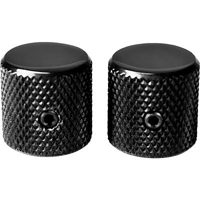 920d Custom Metal Knurled Flat Top Knob for Tele - 2-Pack