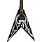 Metal Master Kerry King V Electric Guitar Level 2 Black with White 888365706719