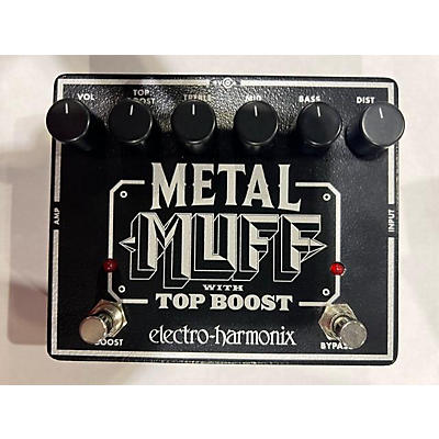 Electro-Harmonix Metal Muff Distortion With Top Boost Effect Pedal