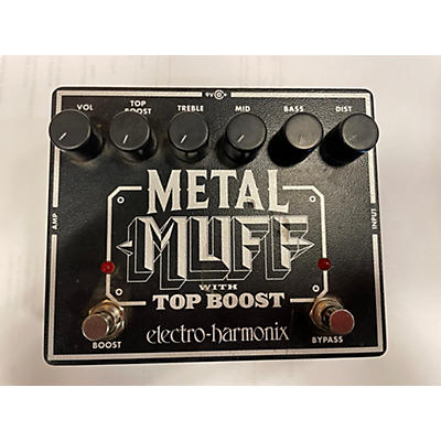 Electro-Harmonix Metal Muff Distortion With Top Boost Effect Pedal