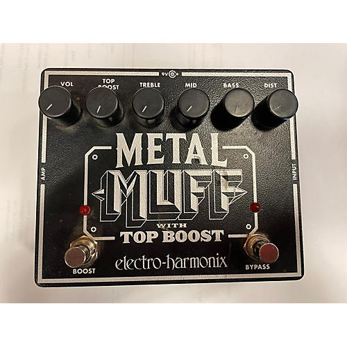 Electro-Harmonix Metal Muff Distortion With Top Boost Effect Pedal