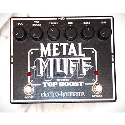 Electro-Harmonix Metal Muff Distortion With Top Boost Effect Pedal