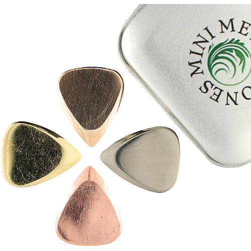 Metal Tones Mini-Mixed Tin of 4 Guitar Picks