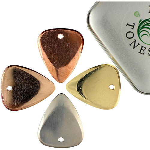 Metal Tones Mixed Tin of 4 Guitar Picks