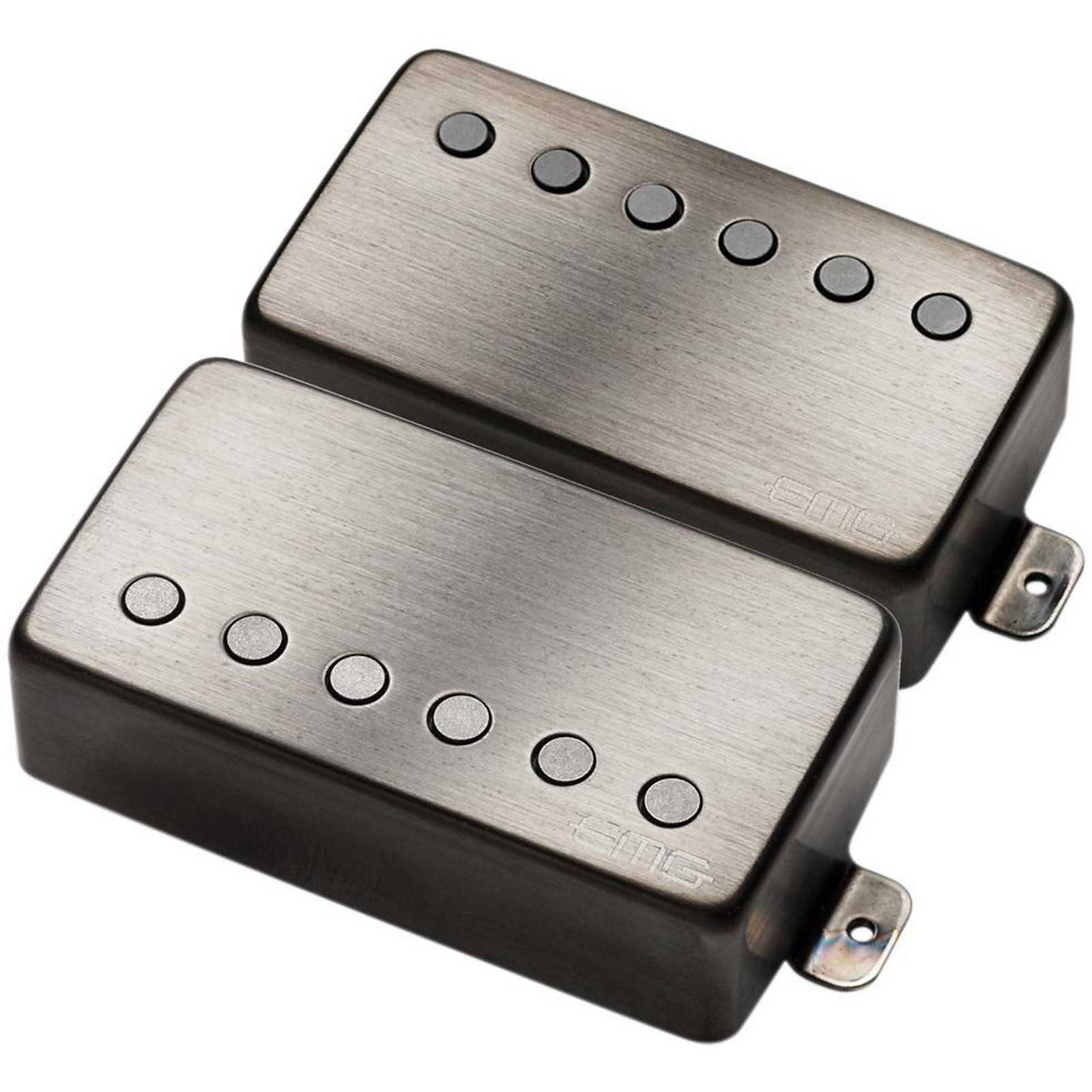 EMG 81 BRUSHED BLACK CHROME ACTIVE HUMBUCKER PICKUP FREE GUITAR TUNER