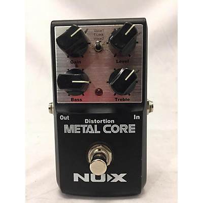 NUX Metalcore Distortion Effect Pedal