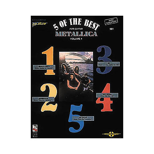 Metallica - 5 of the Best Volume 1 Book