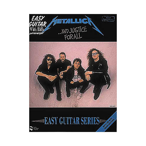 Cherry Lane Metallica - And Justice for All Book