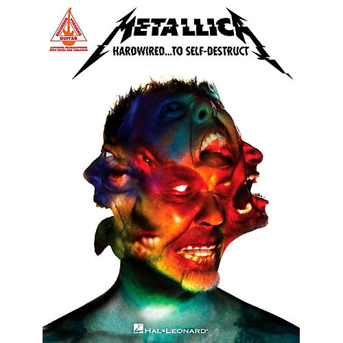 Hal Leonard Metallica - Hardwired...To Self-Destruct Guitar Tab Songbook
