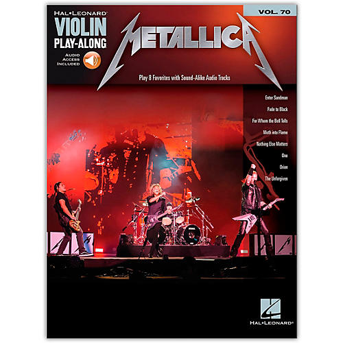 Metallica - Violin Play-Along Volume 70 Book/Online Audio