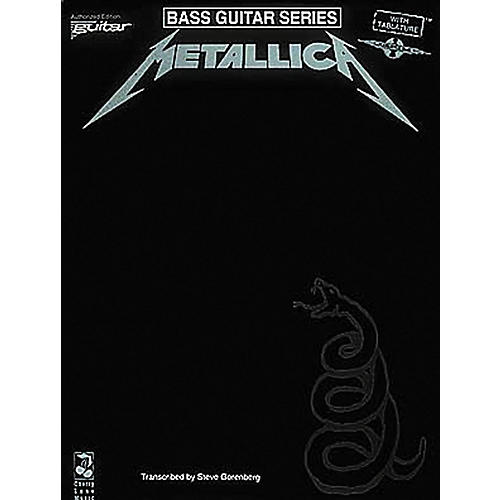 Hal Leonard Metallica Bass Guitar Tab Songbook