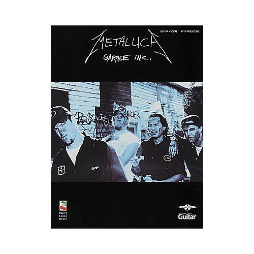 Metallica Garage Inc. Guitar Tab Book
