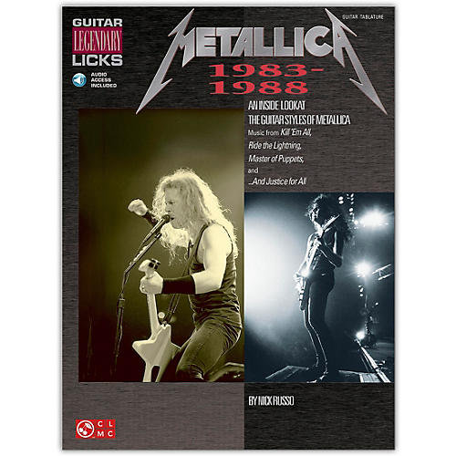 Metallica Guitar Legendary Licks 1983-1988 Book/Online Audio