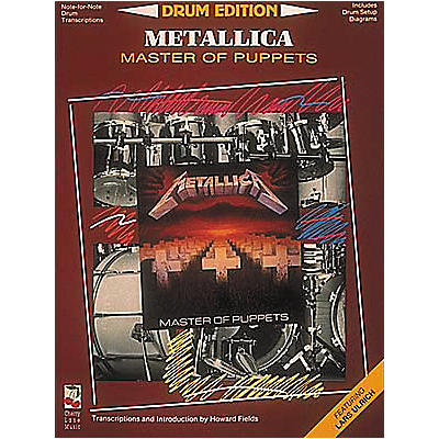 Hal Leonard Metallica Masters of Puppets Drum Edition (Book)