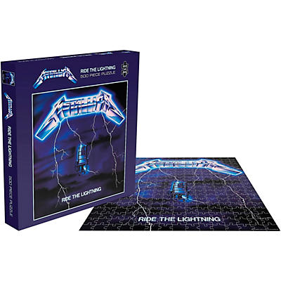 Hal Leonard Metallica Ride The Lightning 500-Piece Album Puzzle