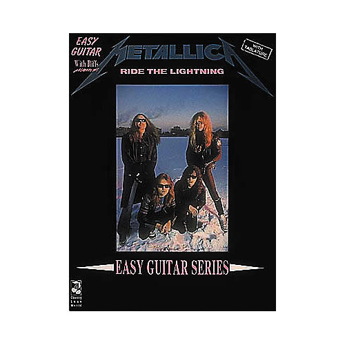 Metallica Ride the Lightning Easy Guitar Tab Songbook