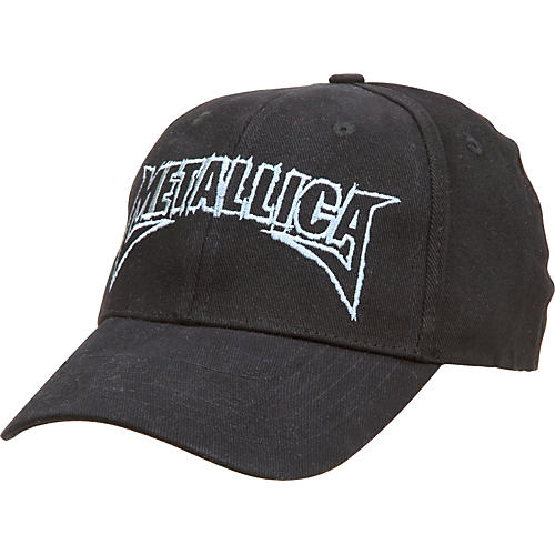 Metallica Silver Logo Fitted Cap