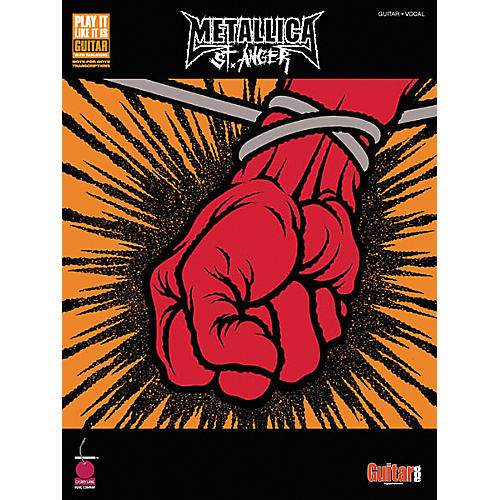 Metallica St. Anger Guitar Tab Songbook