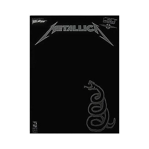 Hal Leonard Metallica The Black Album Guitar Tab Songbook