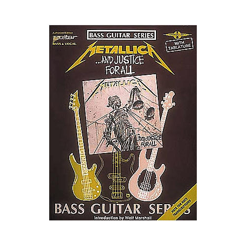 Hal Leonard Metallica...And Justice for All Bass Guitar Tab Book