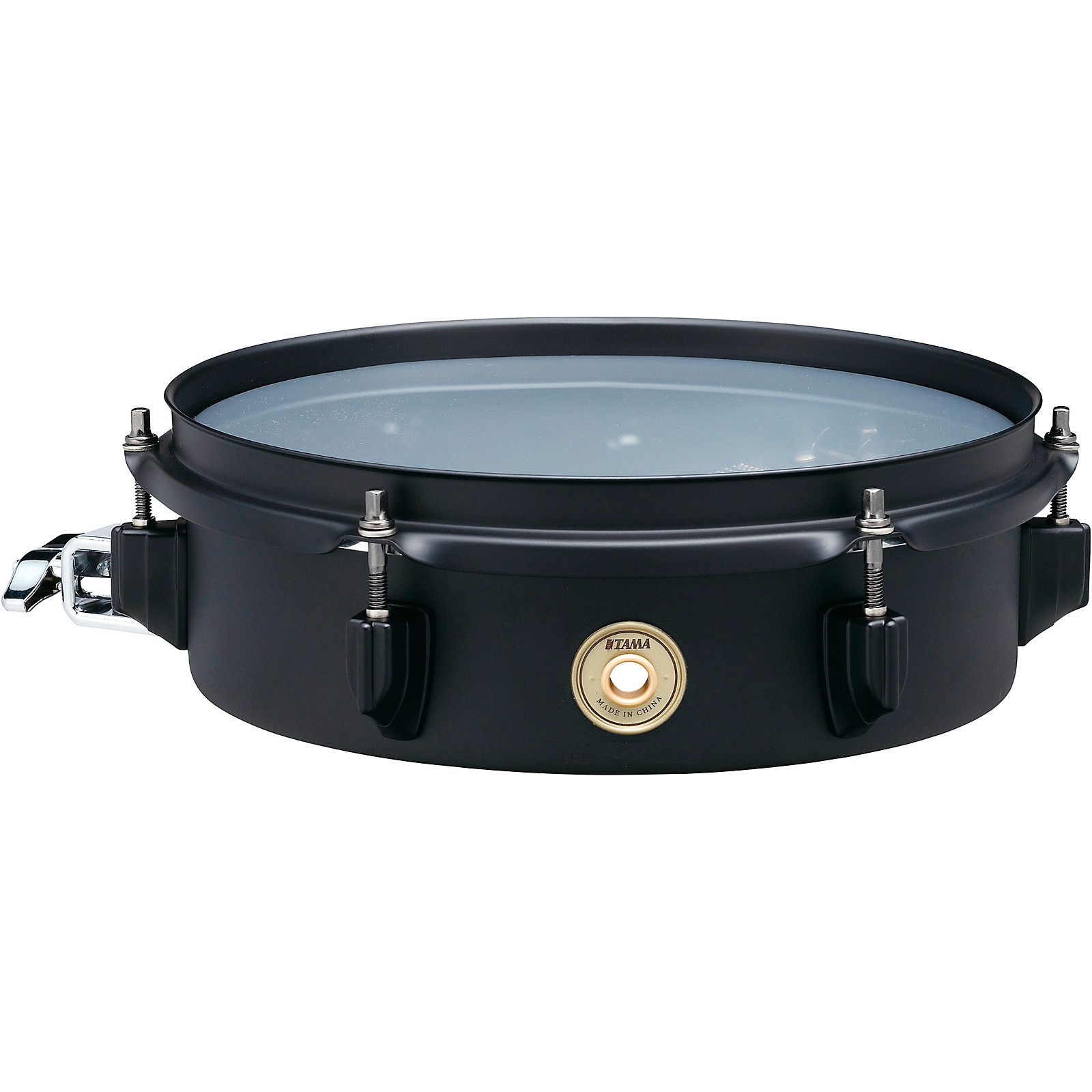 TAMA Metalworks Effect Steel Snare Drum with Matte Black Shell Hardware