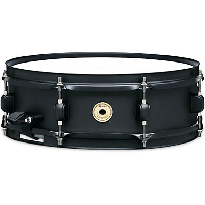 TAMA Metalworks Steel Snare Drum with Matte Black Shell Hardware