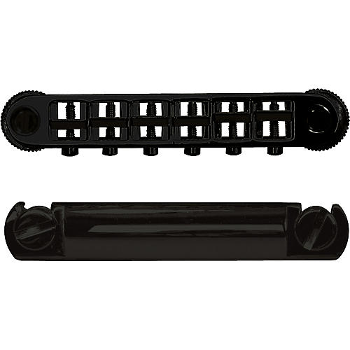 TonePros Metric Locking Tune-o-matic/Tailpiece Set (large posts) Condition 1 - Mint Black