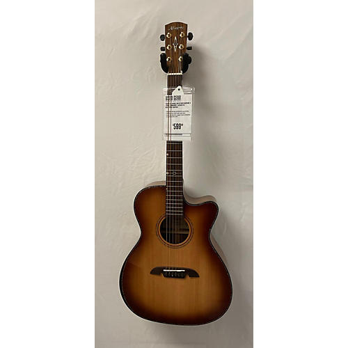 Alvarez Mfa70wcearshb Acoustic Electric Guitar 2 Tone Sunburst