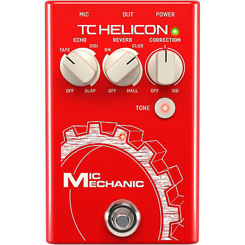 TC Helicon Mic Mechanic 2 Vocal Effects Pedal