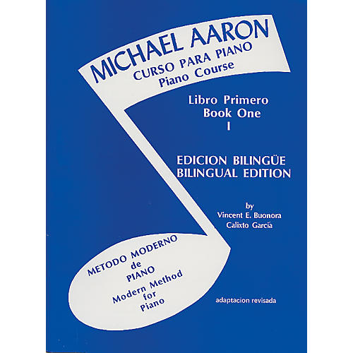 Alfred Michael Aaron Piano Course Spanish & English Edition (Curso Para Piano) Book 1 Book 1