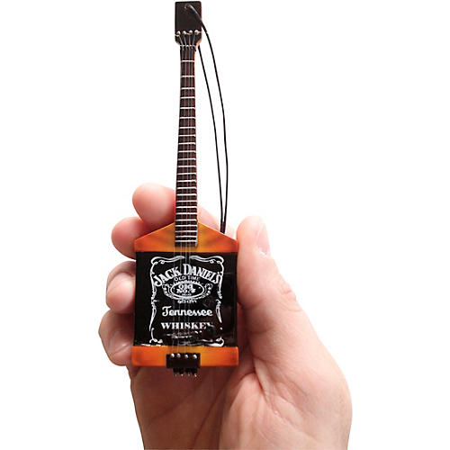 Michael Anthony Jack Daniels Bass Miniature Guitar Replica Ornament