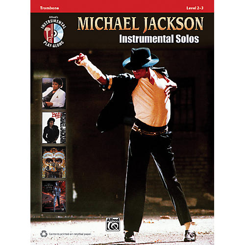 Michael Jackson Instrumental Solos Trombone Book & CD