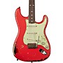 Fender Custom Shop Michael Landau Signature 1963 Stratocaster Relic Electric Guitar Fiesta Red over 3-Color Sunburst R138128