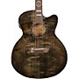 Washburn Michael Sweet J40SCE Acoustic-Electric Guitar Trans Black