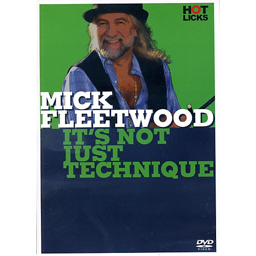 Music Sales Mick Fleetwood It's Not Just Technique Drum DVD