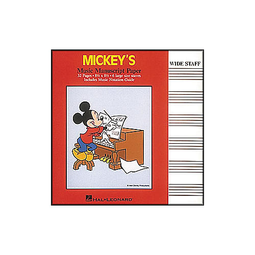 Mickey's Manuscript Paper