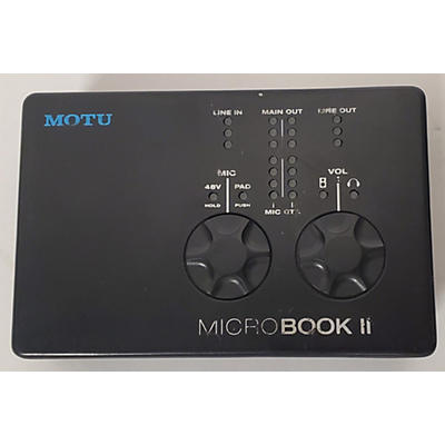 MOTU Micro Book II Audio Interface