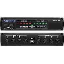 MOTU Micro Lite USB MIDI Interface