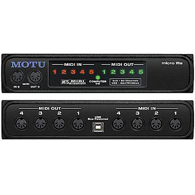 MOTU Micro Lite USB MIDI Interface