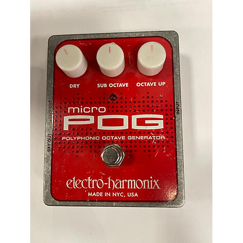 Micro Pog Polyphonic Octave Generator Effect Pedal
